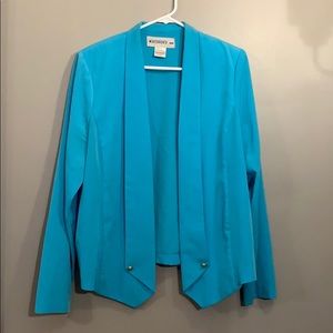 Teal blazer